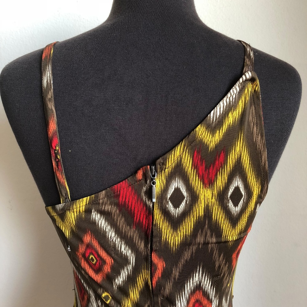 Tatyana sz XS African bodycon midi dress - Picture 6 of 8